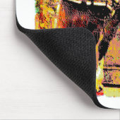 ピントアミッシュ馬8ビットアート マウスパッド (コーナー)