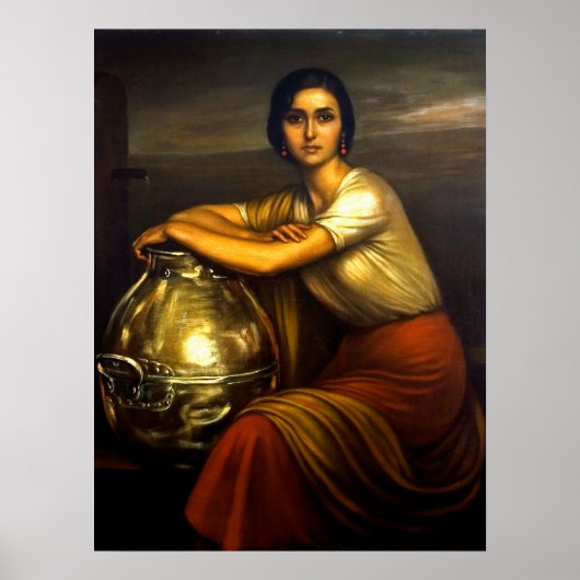 ピントゥラ「ラ・フエンサンタ」ジュリオ・ロメロ・デ・トーレス ポスター (正面)