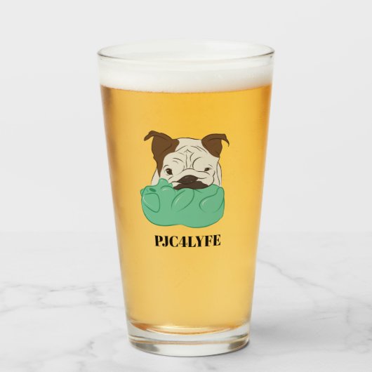 ピントグラスチリ タンブラーグラス (ドリンク正面)