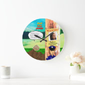 ピントサイズジョーカー時計 ラージ壁時計 (ホーム)