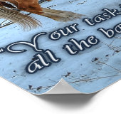 ピントス絵を描タリオンスノウ&ルーミ引用文 ポスター (角)