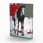 ピントホース(ばちゃばちゃ)跳ねる絵画ズ フォトブロック (右)