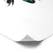 ピント威厳のあるウマ絵を描のポスター ポスター (角)