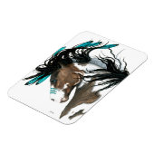 ピント威厳のあるホースバイビハレ マグネット (左側)