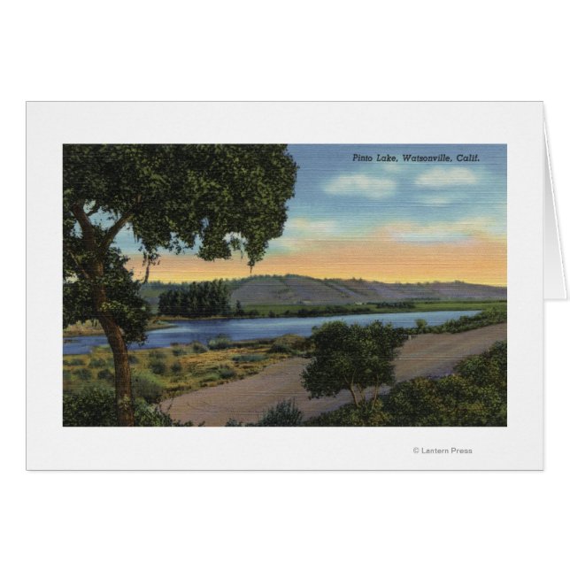 ピント湖の眺め (正面横)