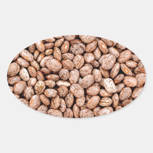 ピント豆 楕円形シール (正面)