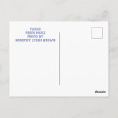 ピント馬のポストカード ポストカード (裏面)