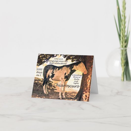 ピント・ろうあ馬千太郎 カード (正面)