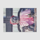 ピンドラ・バラヴァジャ仏像 – 奈良,日本 薄葉紙 (正面)