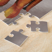 ピンナップかわいらしガールズスキー ジグソーパズル (側面)