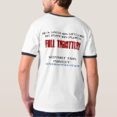 ピンナップの女の子のTシャツ「ジョンロス: American Tシャツ (裏面)