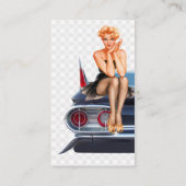 ピンナップの女の子を改造しました 名刺 (裏面)