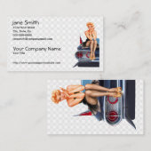 ピンナップの女の子を改造しました 名刺 (正面/裏面)