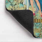 ピンナップの鏡 パーソナライズされた マウスパッド (コーナー)