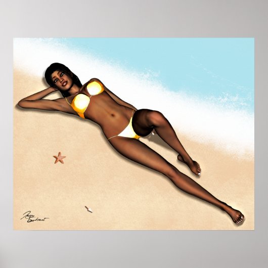 ピンナップガールデニス ポスター (正面)