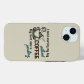 ピンナップガール コーヒー中毒 Case-Mate iPhoneケース (裏面 (横))