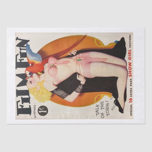 ピンナップガール&ザオウム 薄葉紙 (正面)