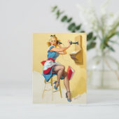 ピンナップガール ポストカード (スタンド正面)