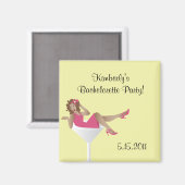 ピンナップガール/マルティニガラスバチェロレッテ等… マグネット (正面/裏面)