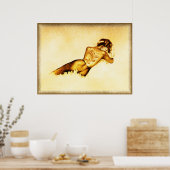 ピンナップシリーズプリント#1 ポスター (キッチン)