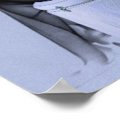 ピンナップブルーポスター ポスター (角)