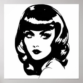 ピンナッププリント、バリューポスター紙(マット) ポスター