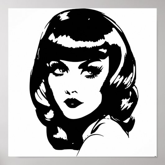 ピンナッププリント、バリューポスター紙（マット） ポスター (正面)