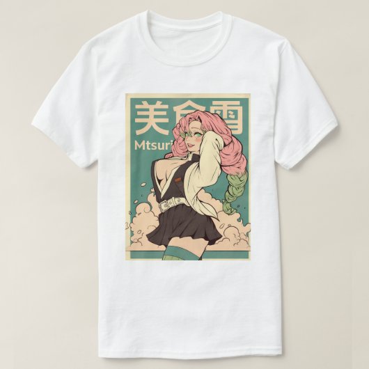 ピンナップラブレイヤー19 Tシャツ (デザイン正面)