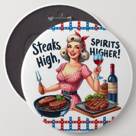 ピンナップレディヴィンテージフォトピユーモアのあるン 缶バッジ