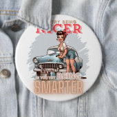 ピンナップレディヴィンテージCOLOSSAL 6インチフォトピン 缶バッジ (インサイチュ)