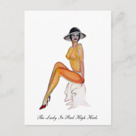 ピンナップヴィンテージスタイル ポストカード