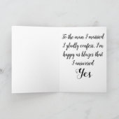 ピンナップ爆弾ヴィンテージバレンタイン シーズンカード (内部)