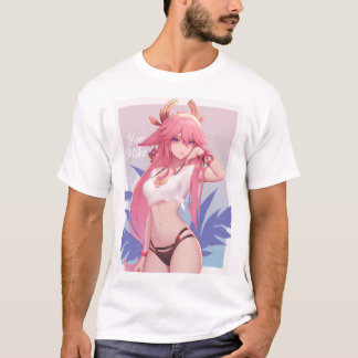 ピンナップ美子八重173 Tシャツ