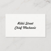 ピンナップ車修理 名刺 (裏面)