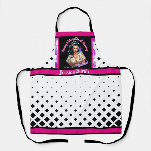 ピンナップ_ナースバダス エプロン (正面)