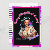 ピンナップ_ナースバダス サンキューカード (正面/裏面)