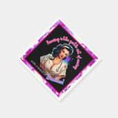 ピンナップ_ナースバダス スタンダードカクテルナプキン (角)