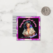 ピンナップ_ナースバダス ノートカード (正面/裏面インサイチュ)