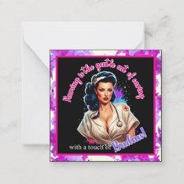 ピンナップ_ナースバダス ノートカード