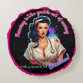 ピンナップ_ナースバダス ラウンドクッション (裏面)