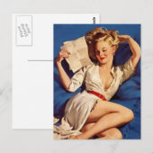 ピンナップ ポストカード (正面/裏面)