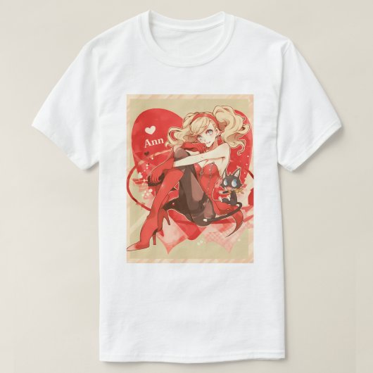 ピンナップAnn V2 172 Tシャツ (デザイン正面)