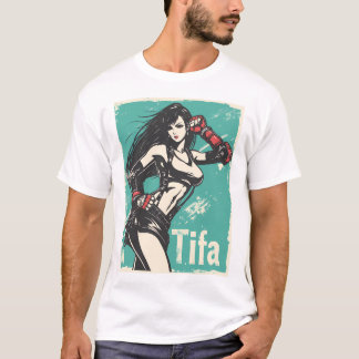 ピンナップTifa 168 Tシャツ