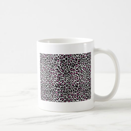 ピンヒョウ柄 コーヒーマグカップ (右)