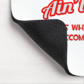 ピンピンのアイン簡単..元本 マウスパッド (コーナー)