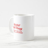 ピンピンのアイン簡単..整形外科医 コーヒーマグカップ (正面左)