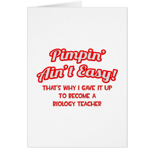 ピンピンのアイン簡単..生物学先生 (正面)