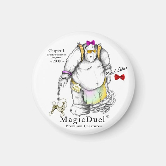 ピンプド・グラサンI マグネット (正面)