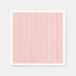 ピンプ赤と白リ紙ナプキンス スタンダードカクテルナプキン
