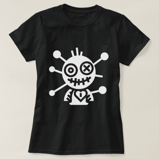 ピンヘッドの女性のTシャツ Tシャツ (デザイン正面)